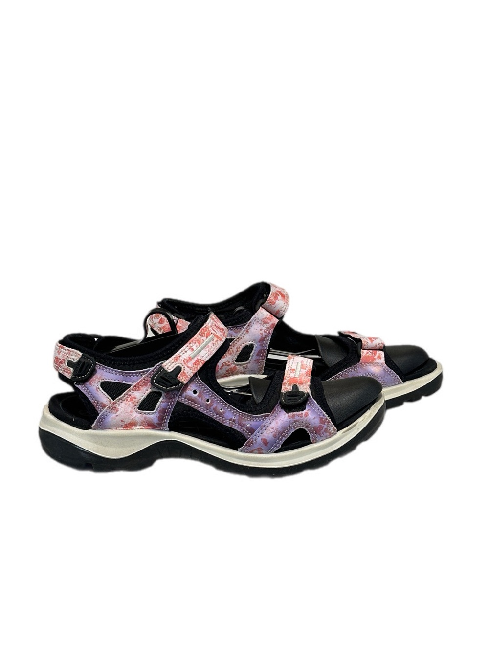 ECCO Offroad Women's Nubuck Yucatan Walking Outdoor Sandal Pink Purple Size 40 - Picture 3 of 12